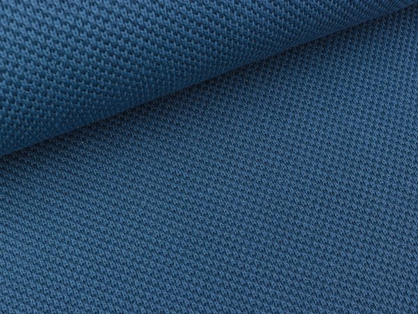 Strukturstrickstoff Skadi jeansblau uni HW22 23 Online-Verkauf