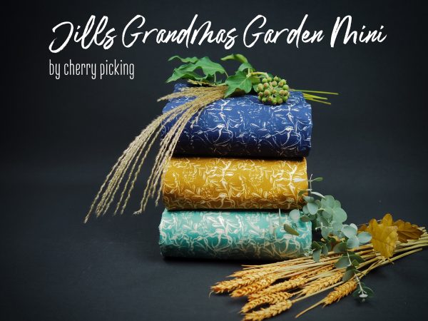 Baumwolljersey Jills Life Grandmas Garden Mini smaragd by Cherry Picking Angebot – Bild 3