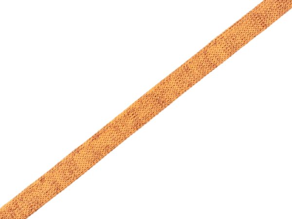 1m Flach- und Hoodiekordel Cord Me Glossy melone-kupfer 12mm Online-Schn?ppchen