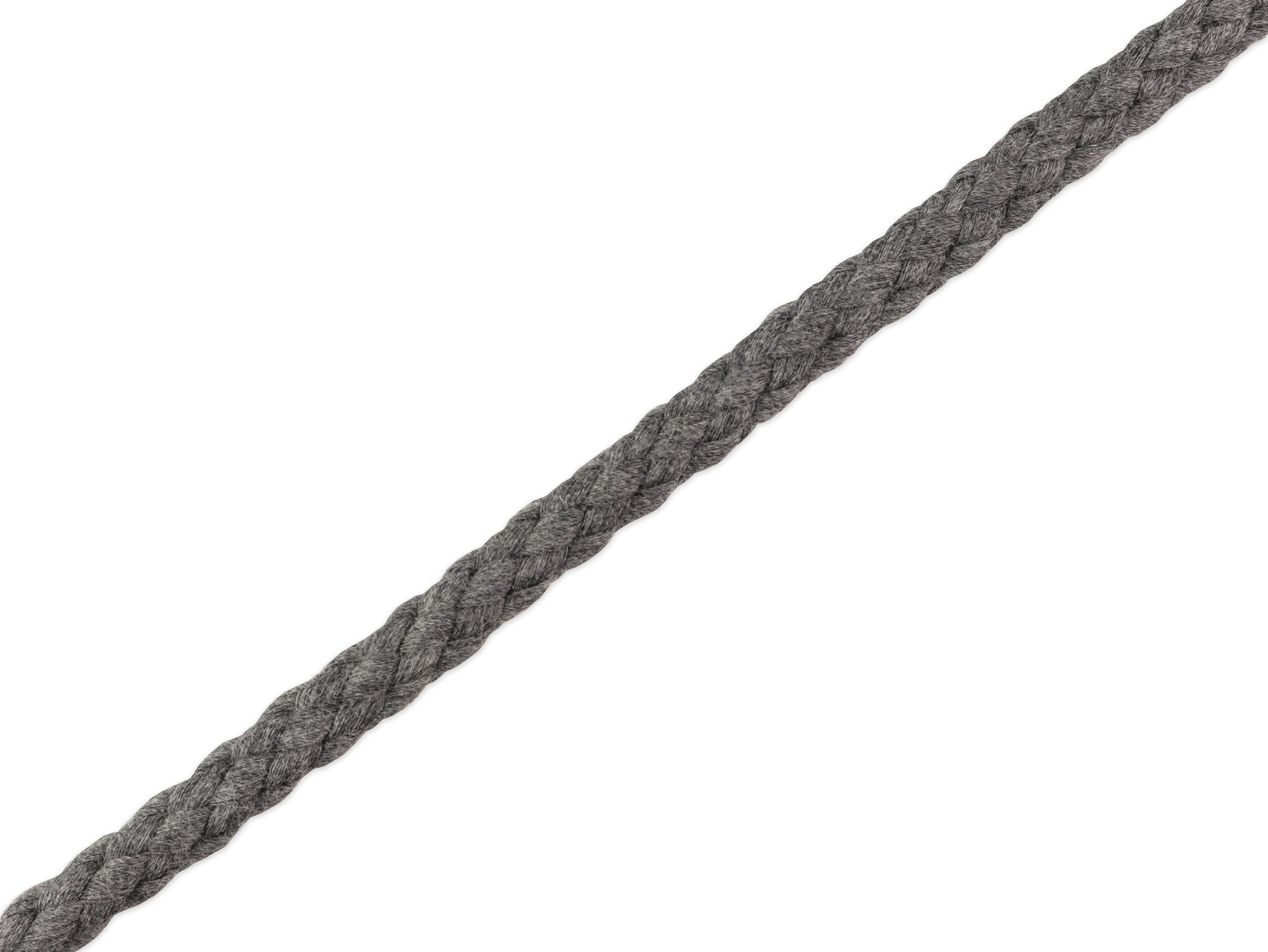 1m Flechtkordel Twist Me Big carbon melange 12mm Im Angebot